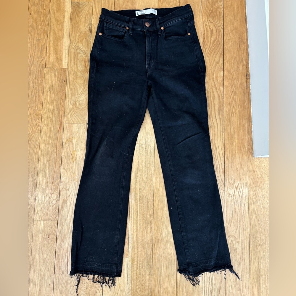 AYR The Rocker Jean in Magnetic Black Wash 27 - Picture 2 of 6